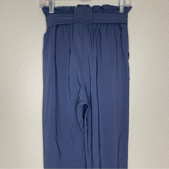 Grace Karin Women's Cropped Paper Bag Waist Pants - Picture 8 of 12